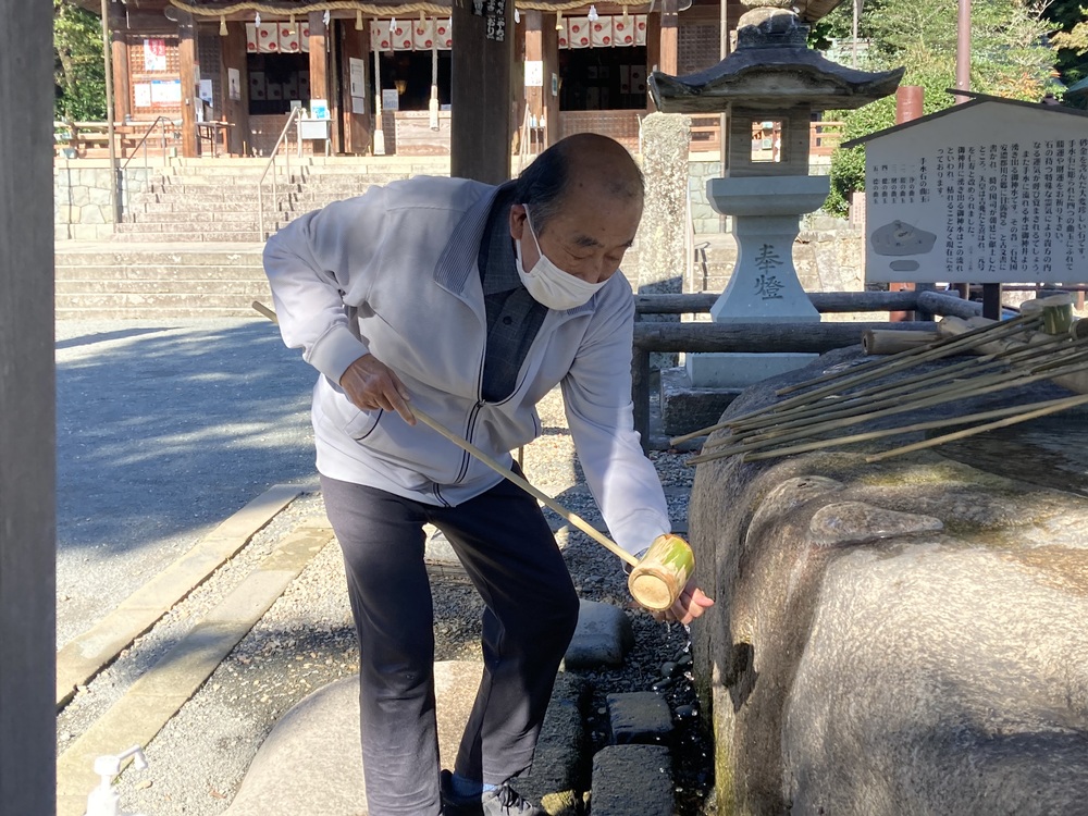 Kさん参拝