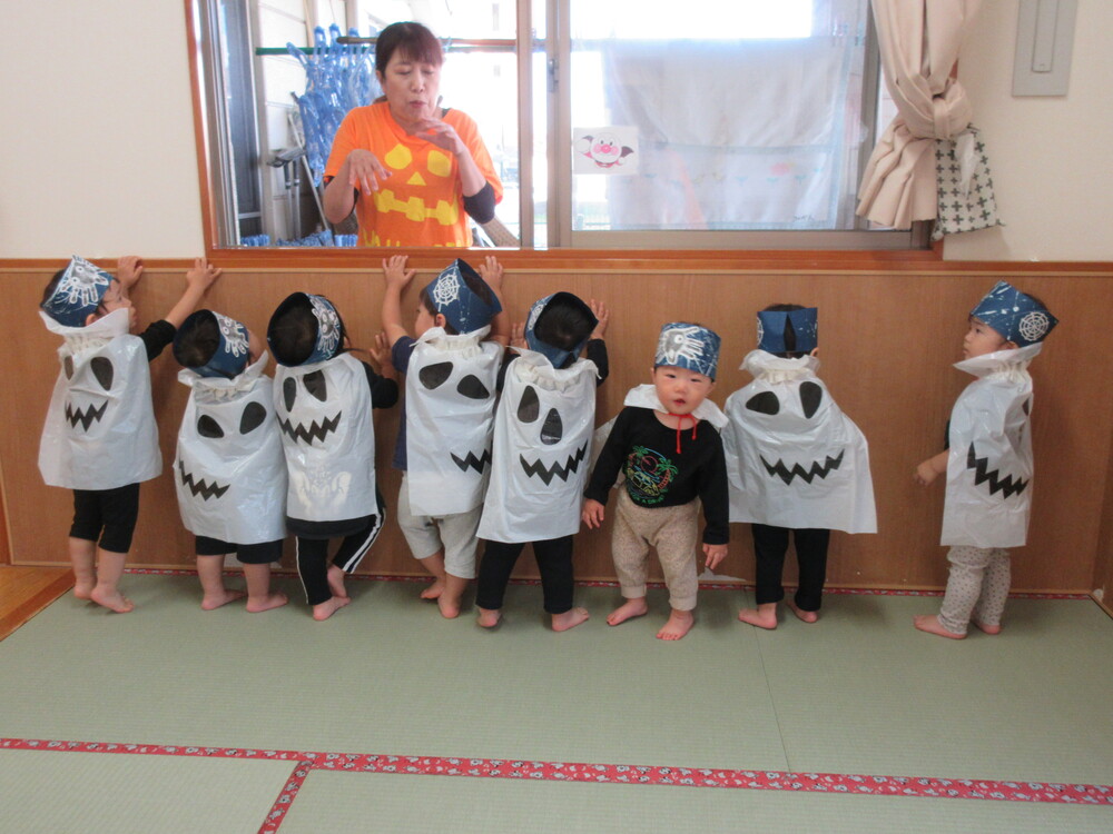 ハロウィンの様子