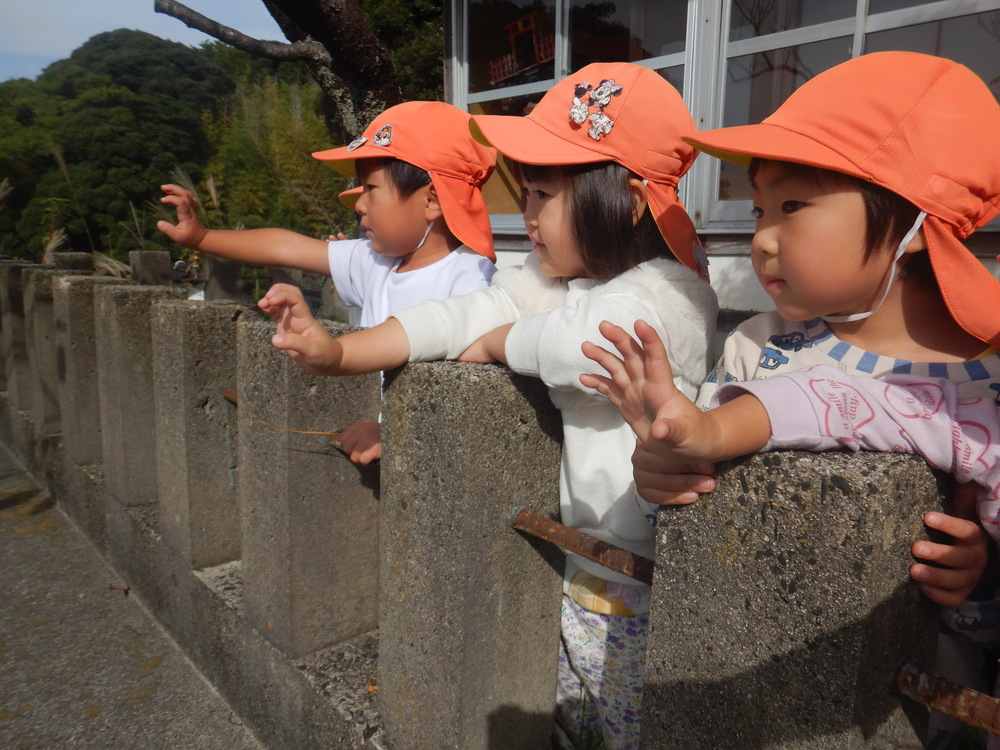 喜多の宮で遊ぶ
