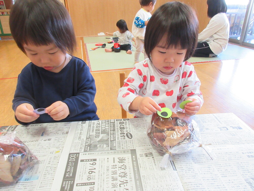 製作をしている様子
