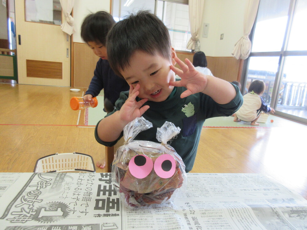 製作をしている様子