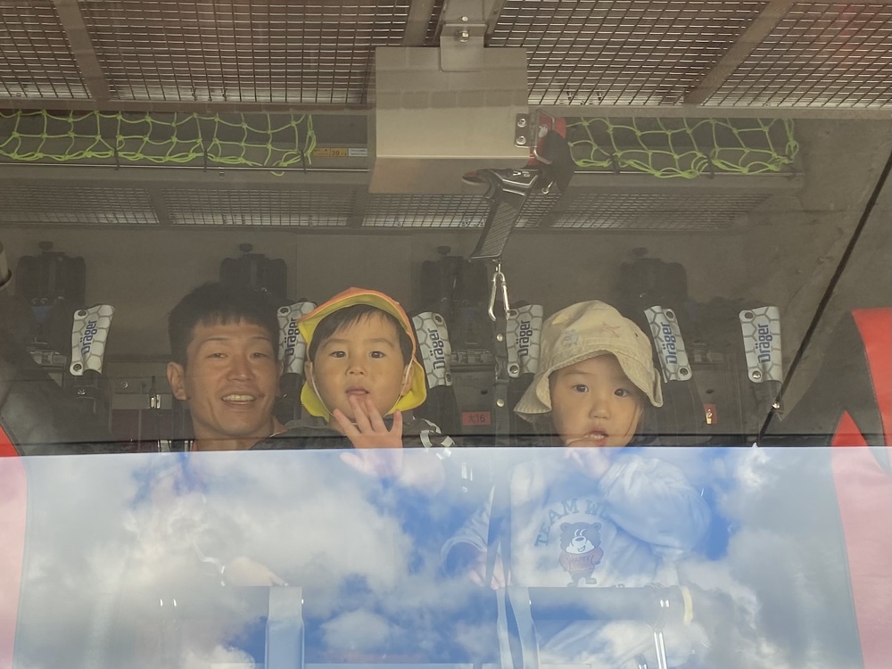 消防署へお散歩に行っている様子 (10)