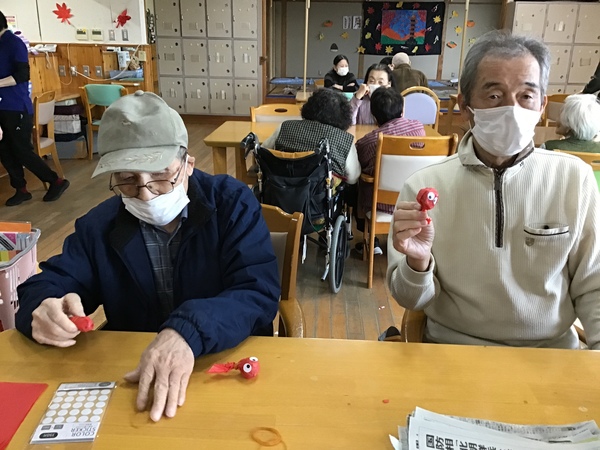 金魚完成です