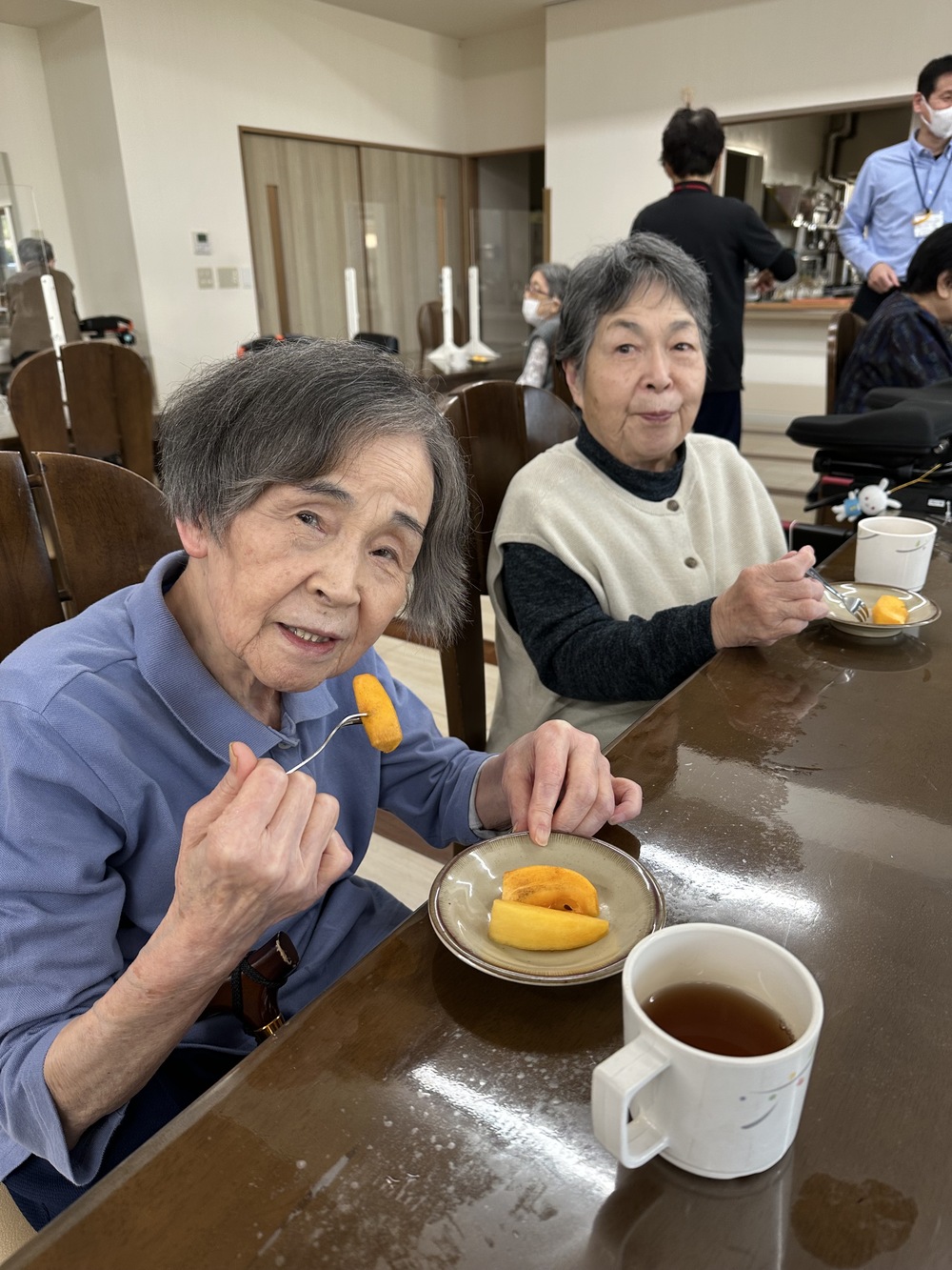 食事の様子
