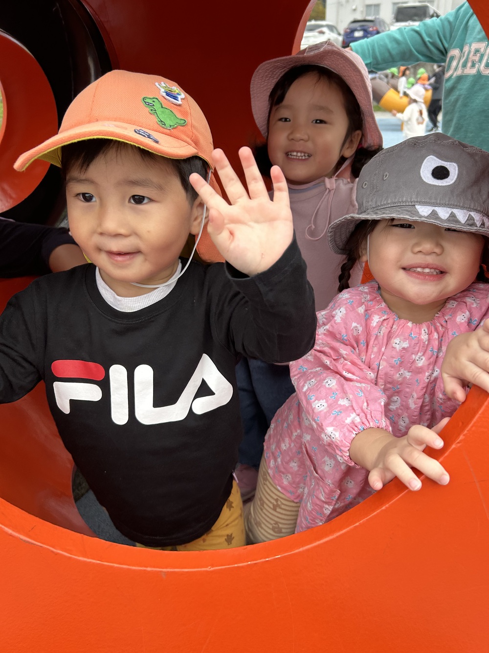 あすてらす公園で遊ぶ子ども