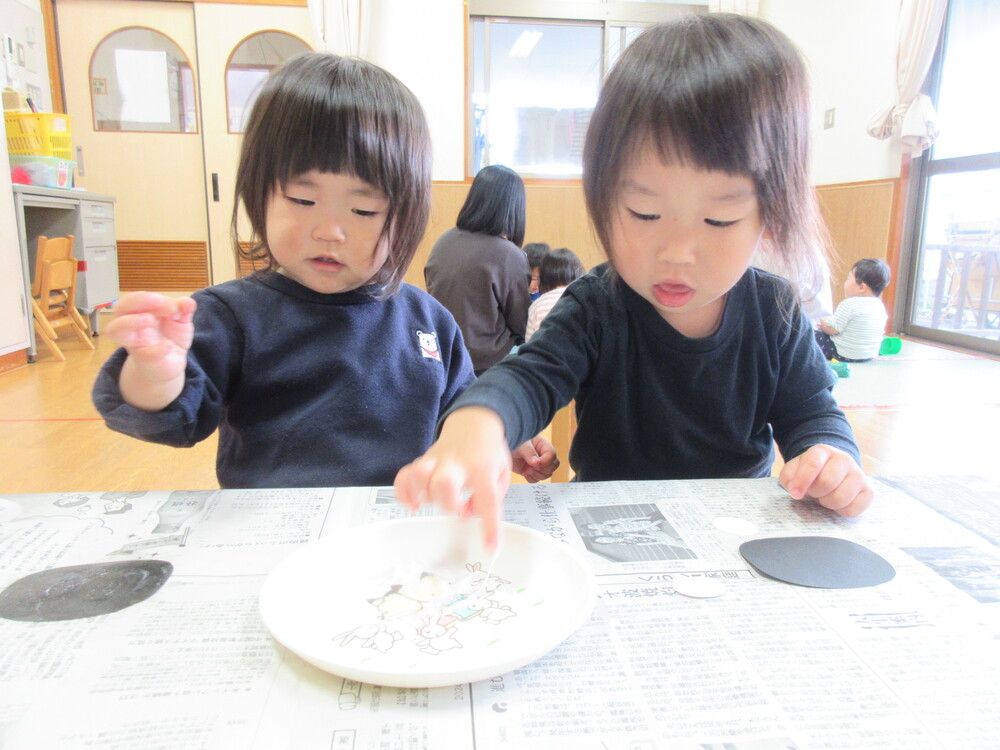 製作をしている様子