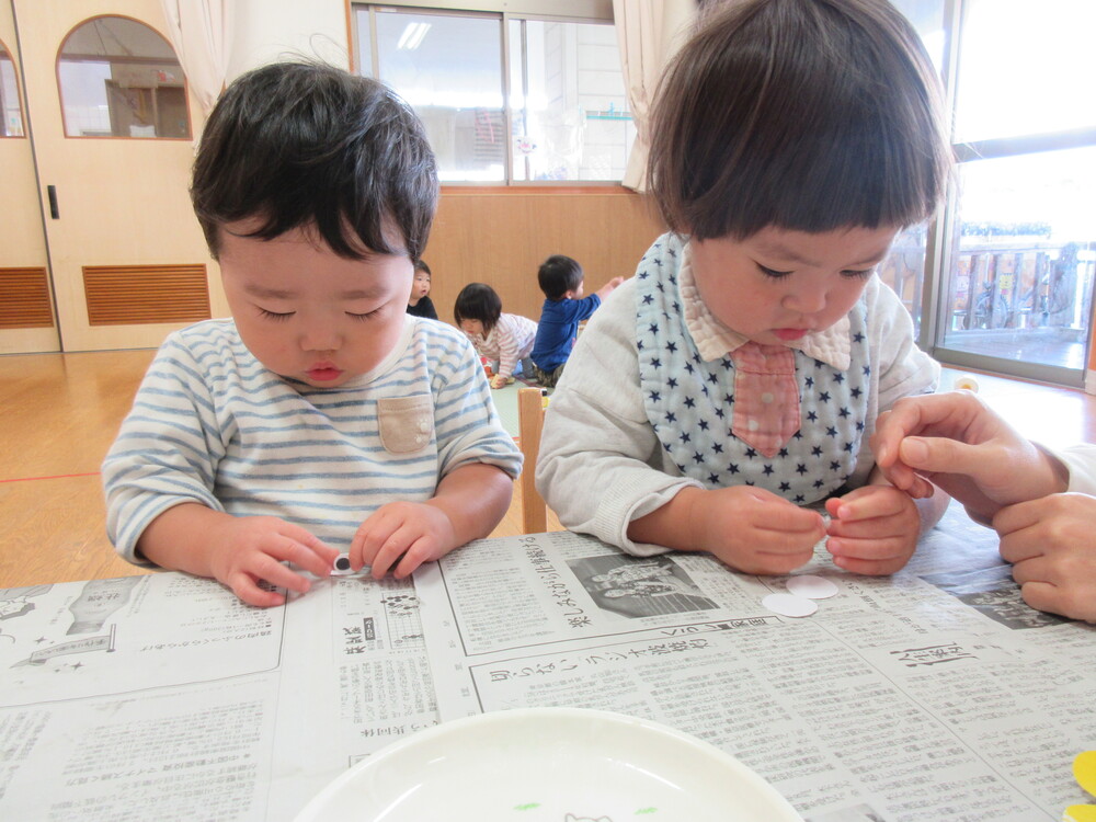 製作をしている様子