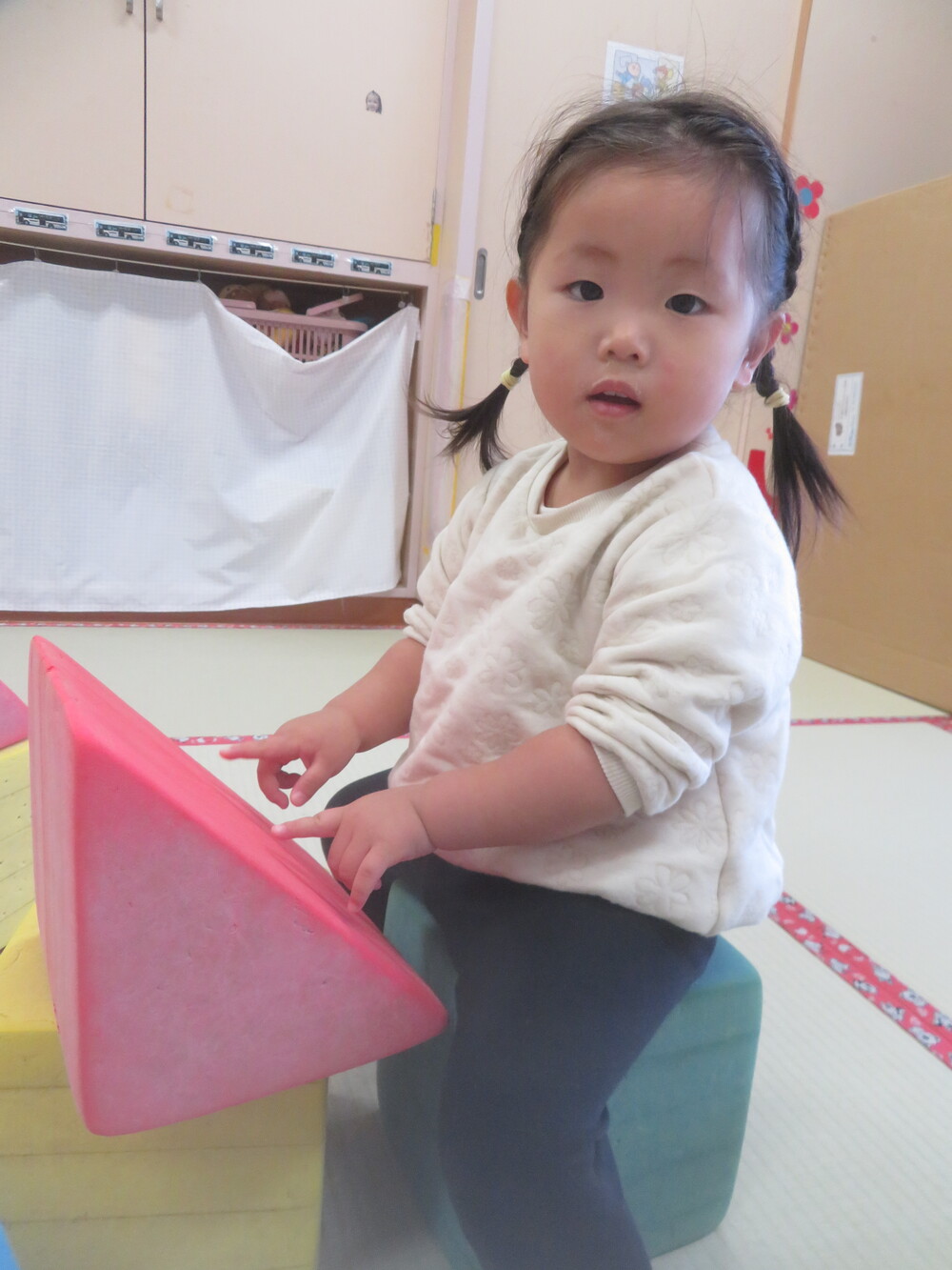 プラフォーミングで遊ぶ様子 (5)