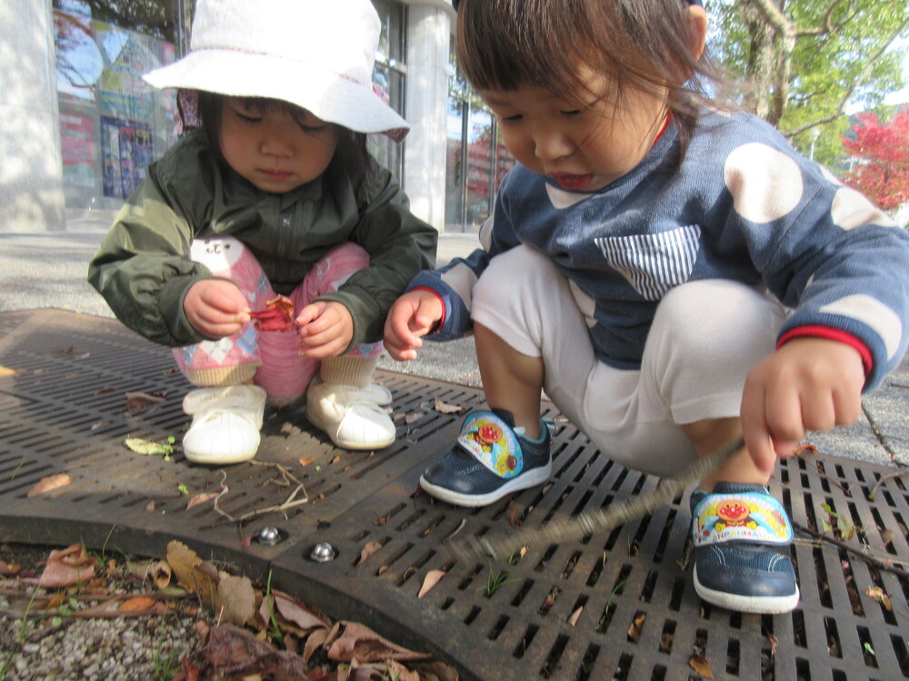遊んでいる様子