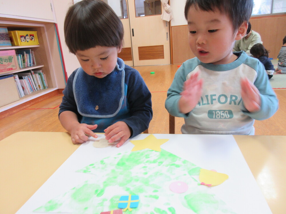 製作をしている様子