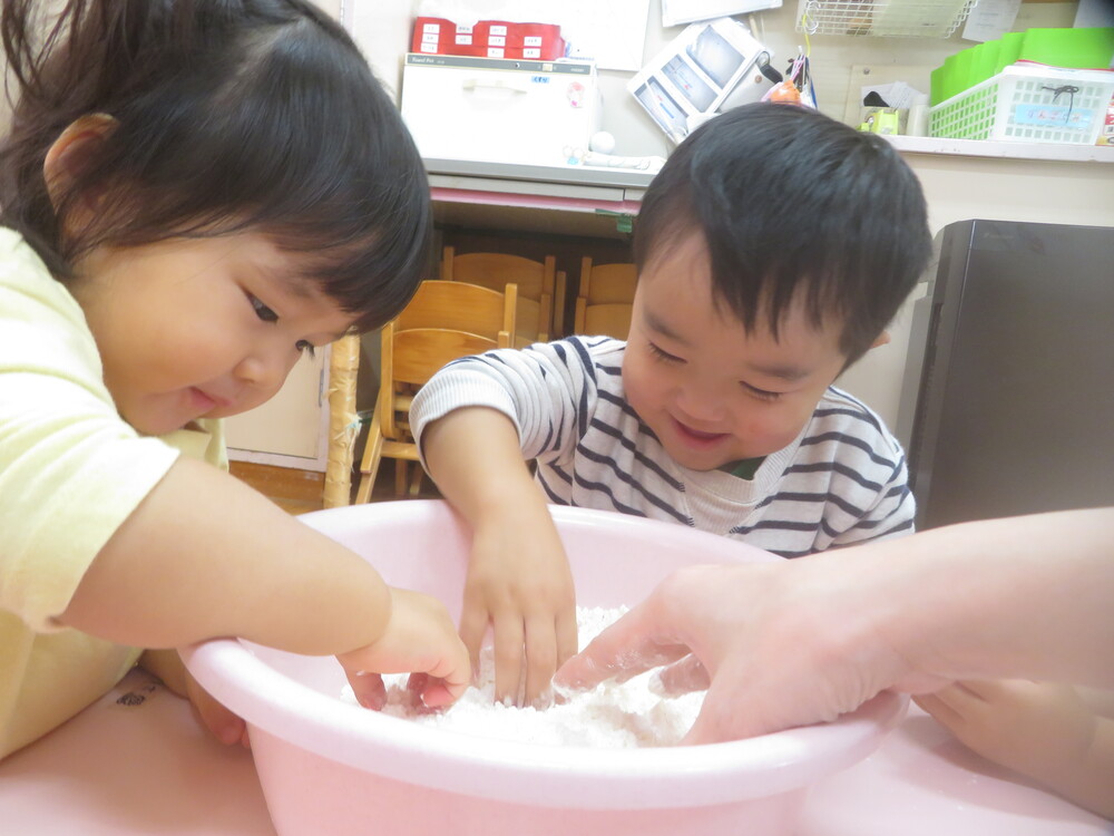 小麦粉粘土遊び (6)