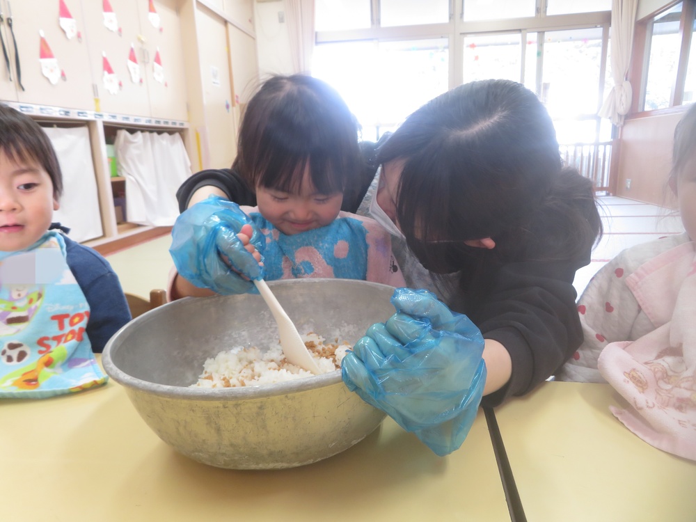 お弁当ごっこ (4)