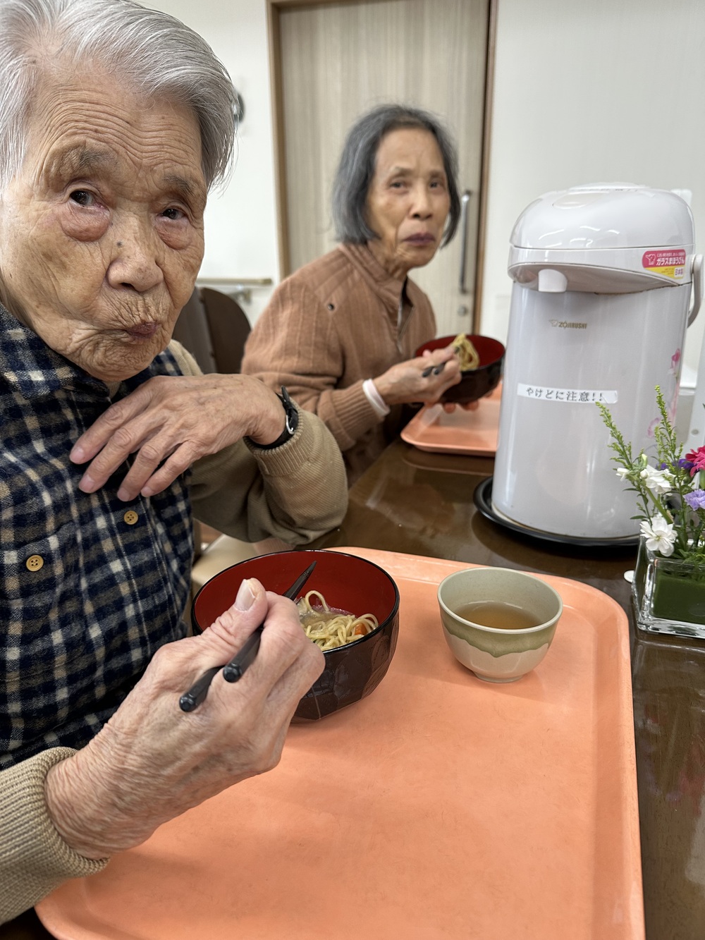 食事の様子