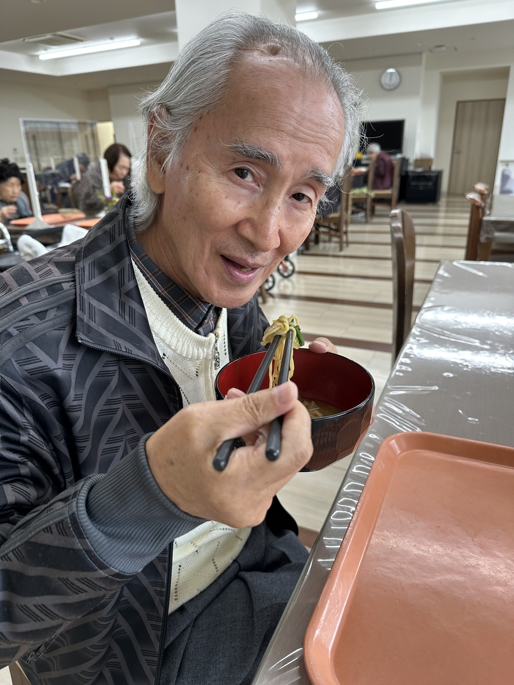食事の様子