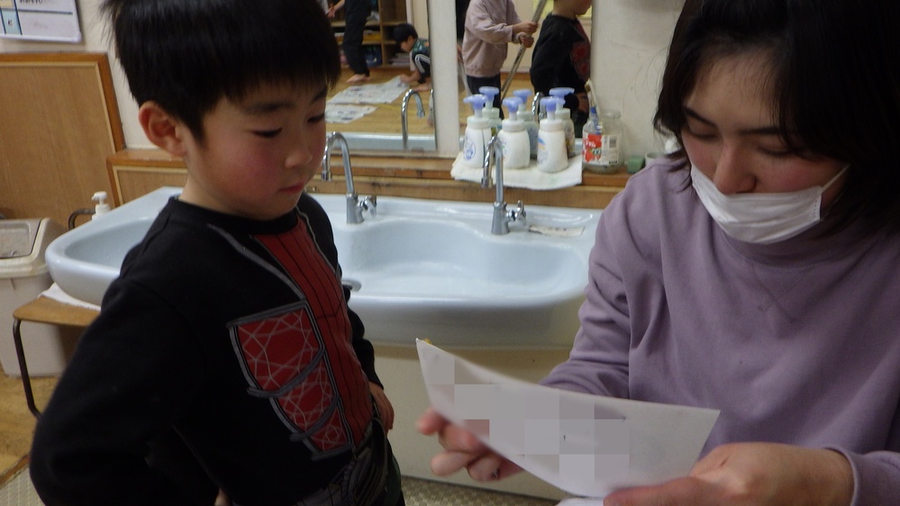 かるた発表の様子