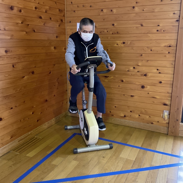 自転車駆動しています