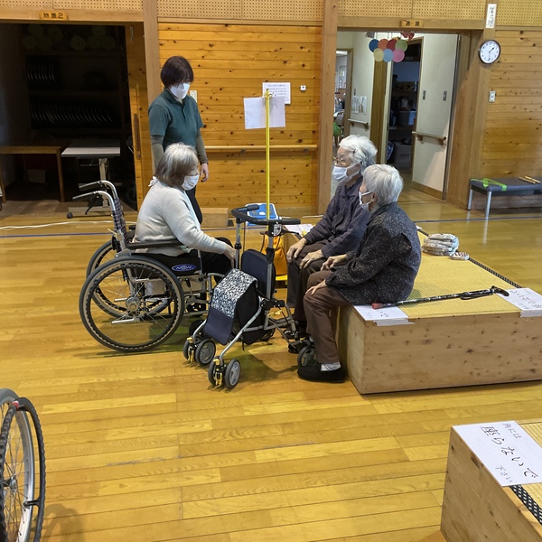 休憩中