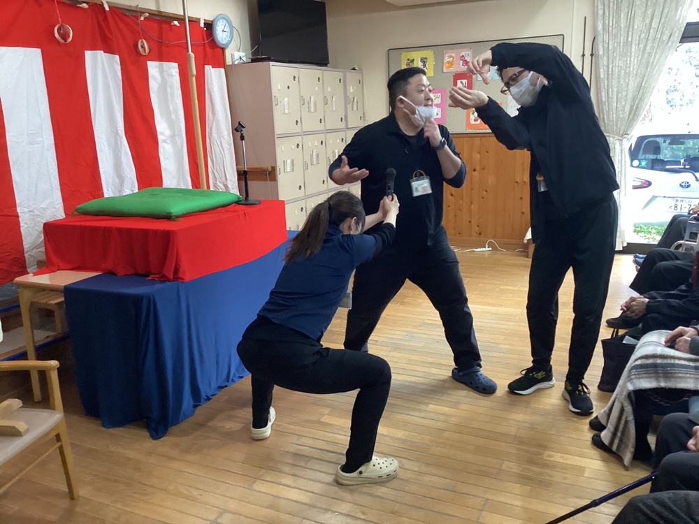 お酒の飲み方練習