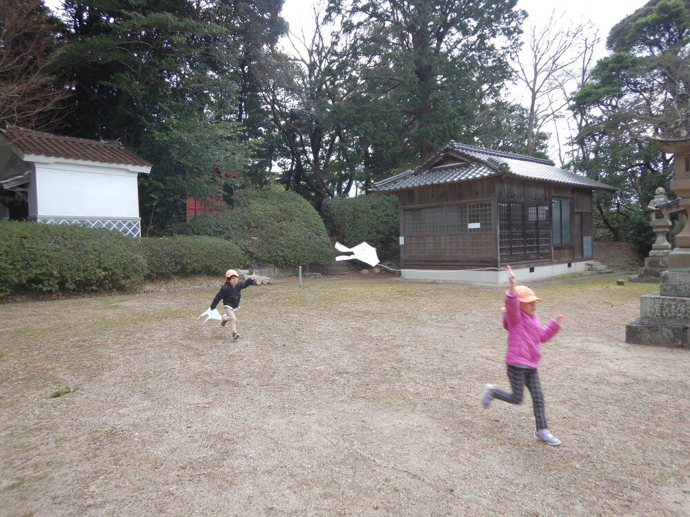 凧あげの様子 (1)