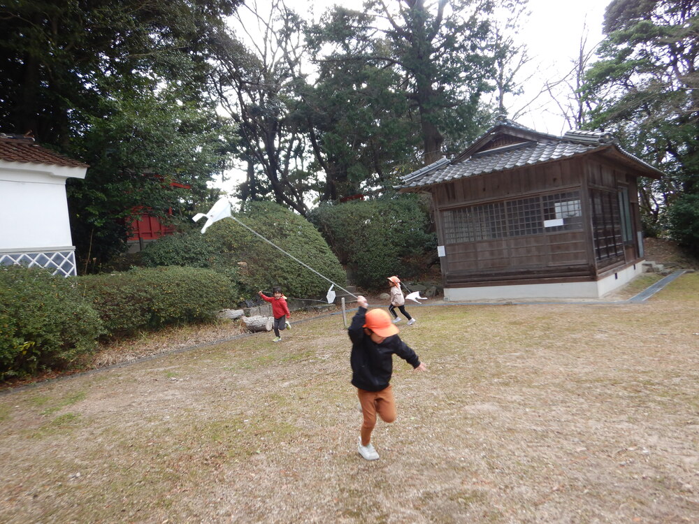 凧あげの様子 (2)