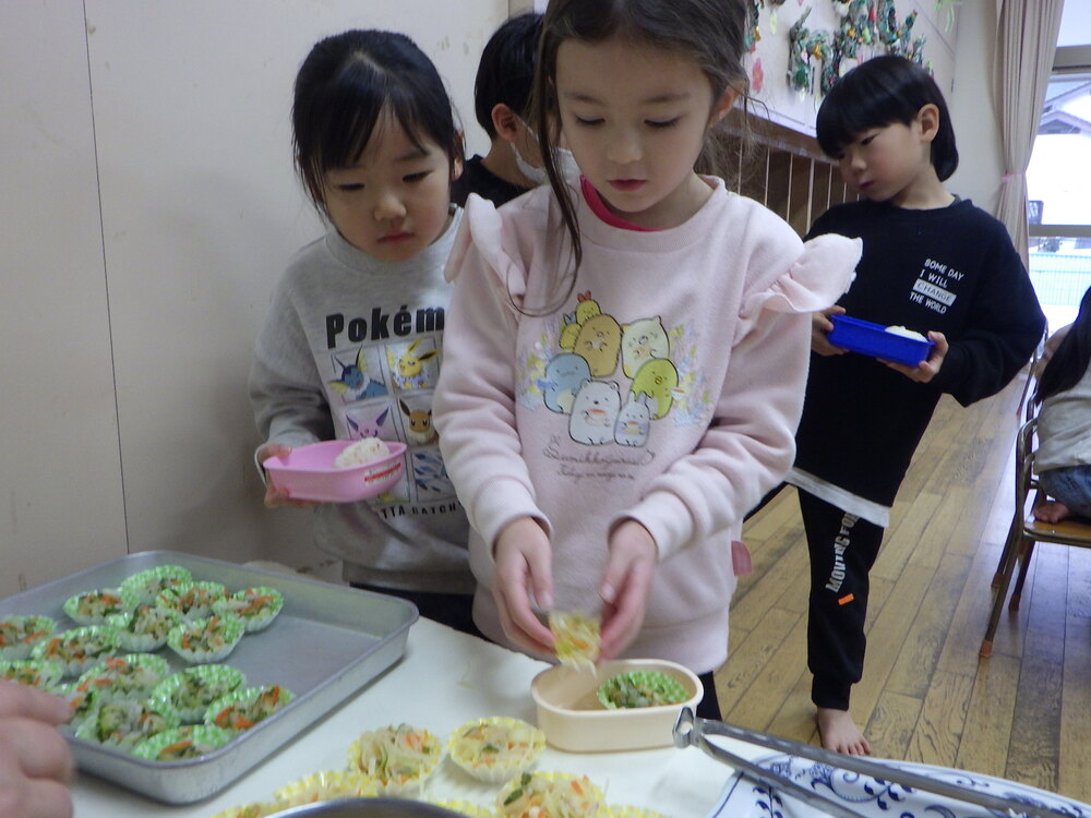 お弁当ごっこ