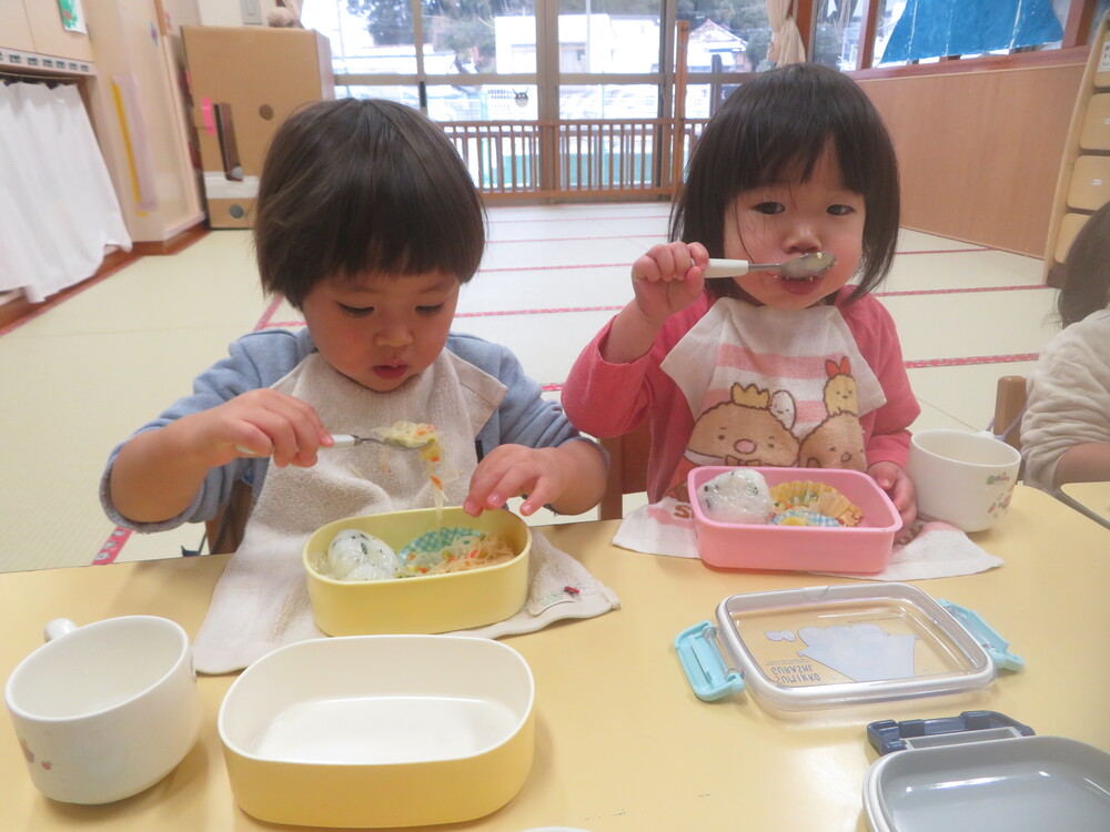 お弁当ごっこ (3)