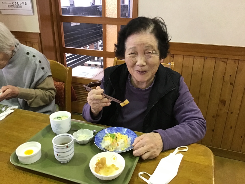 食事の様子