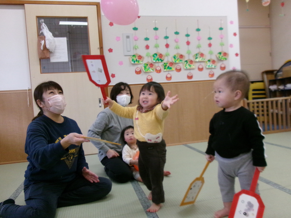 羽根つき
