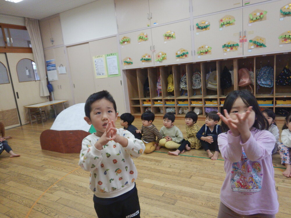 お楽しみ会の練習