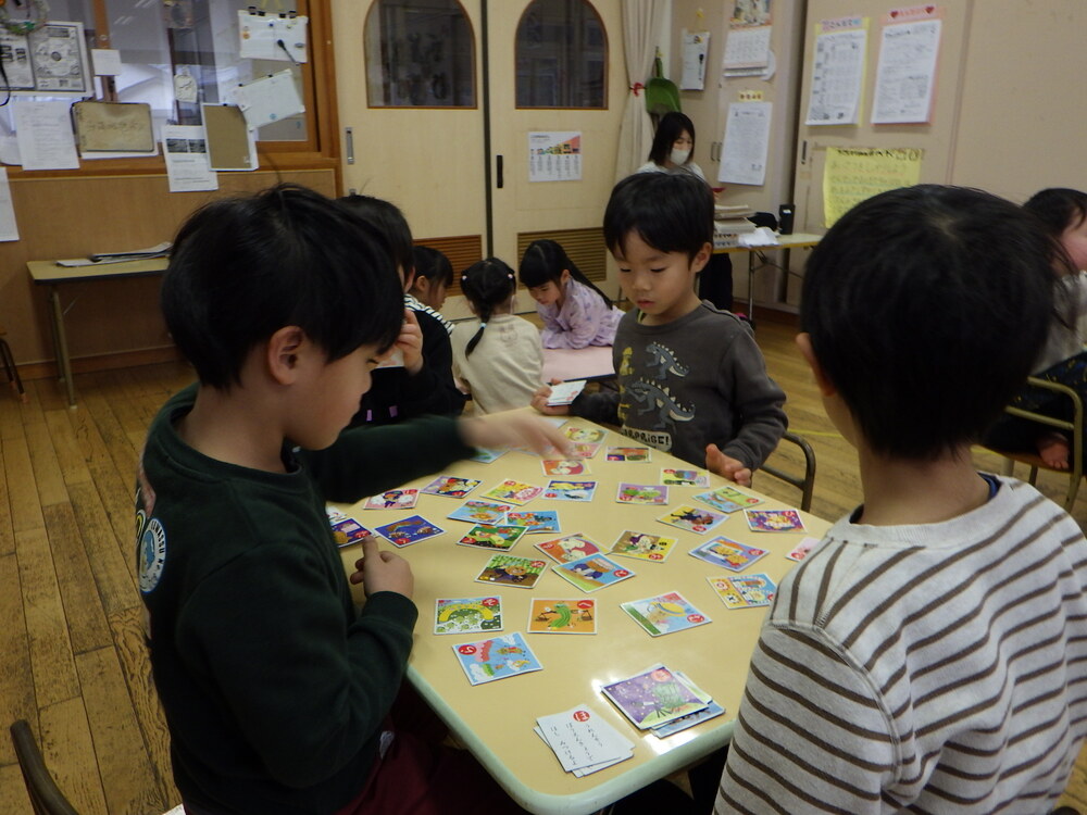 自由あそびの様子