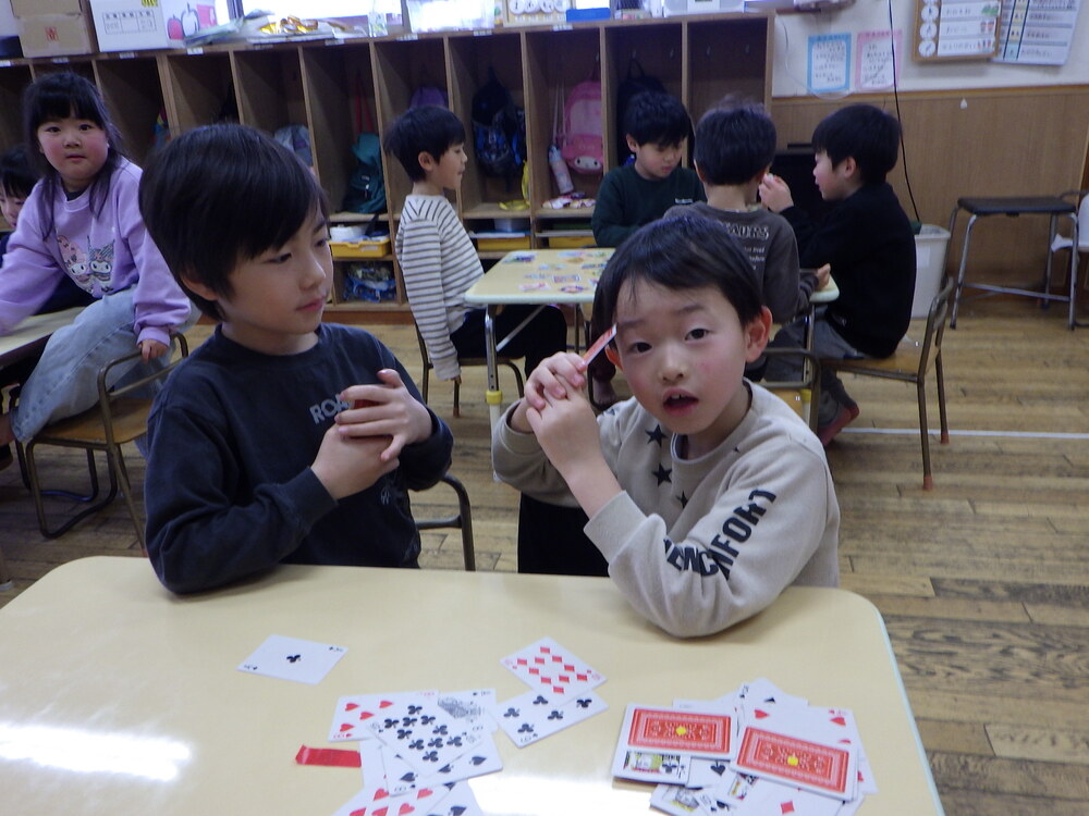 自由あそびの様子