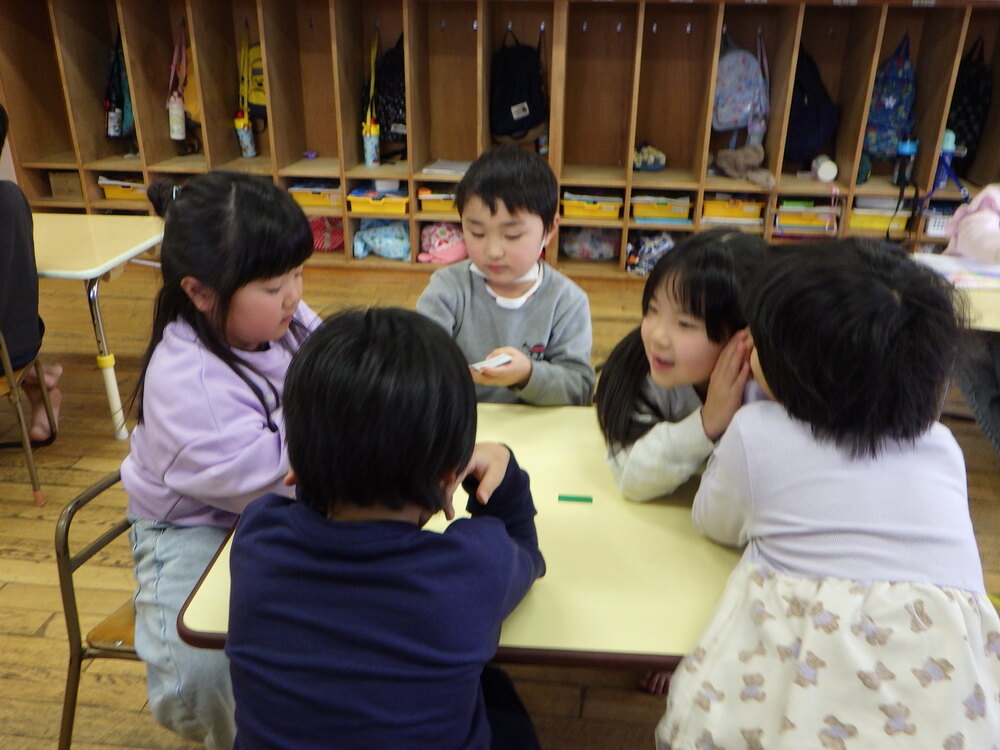 自由あそびの様子