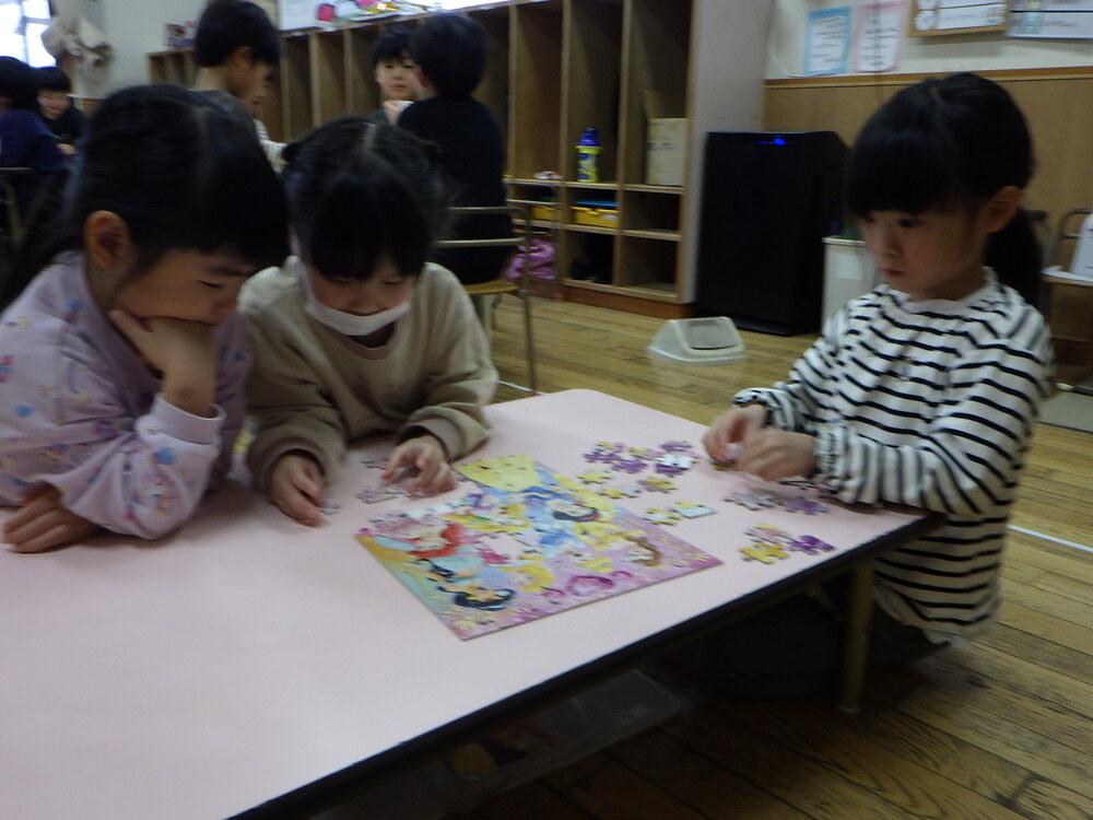自由あそびの様子