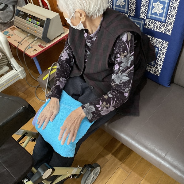 ホットパック中です