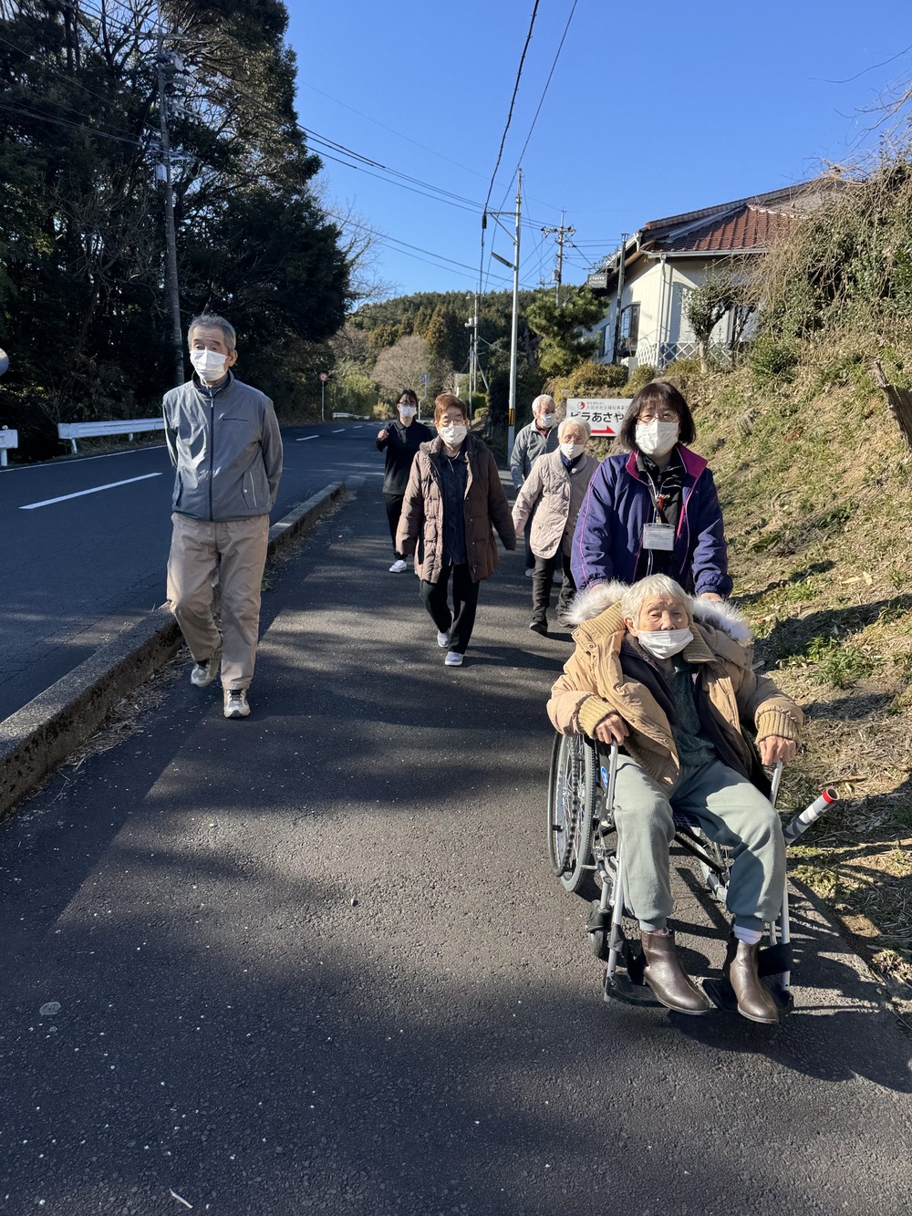 朝倉神社への道中