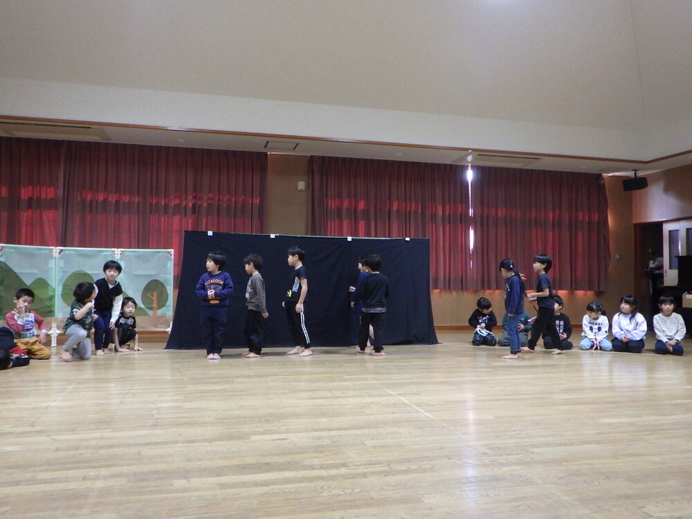 神楽劇の練習