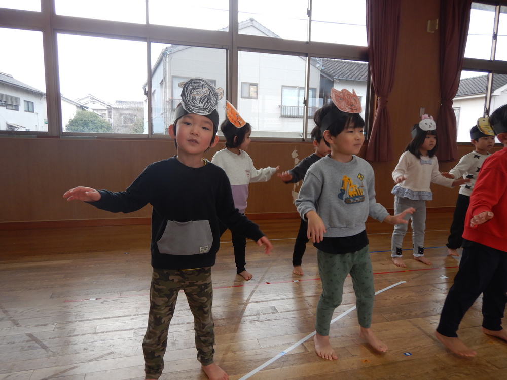 ダンスの練習の様子 (1)