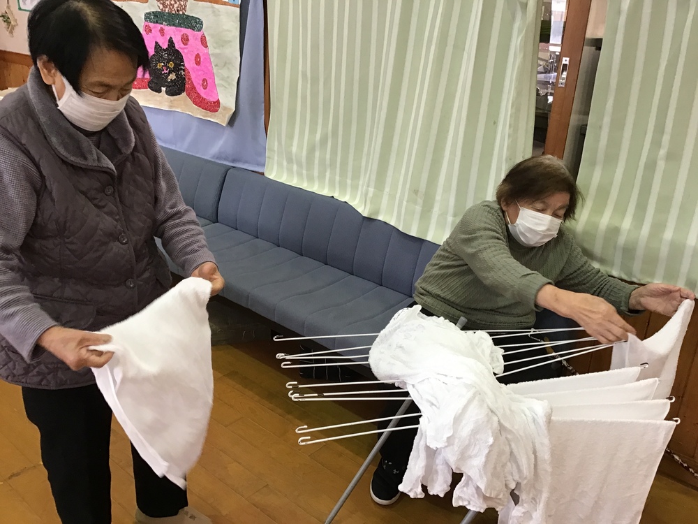 洗濯干し