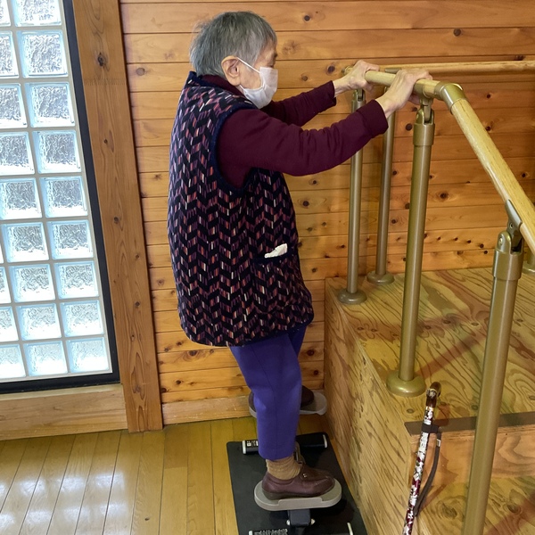 足の運動です
