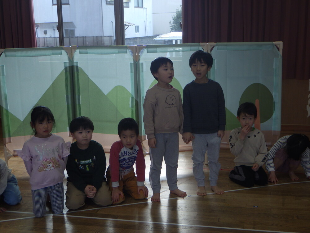 お楽しみ会の練習２