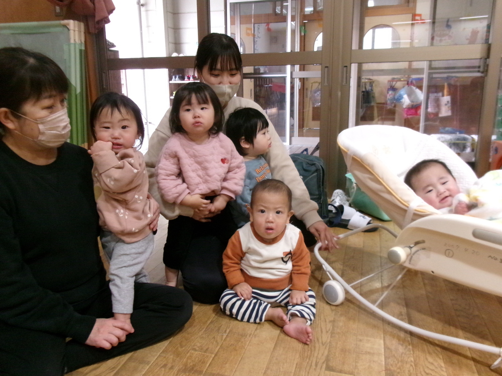 誕生会に参加する
