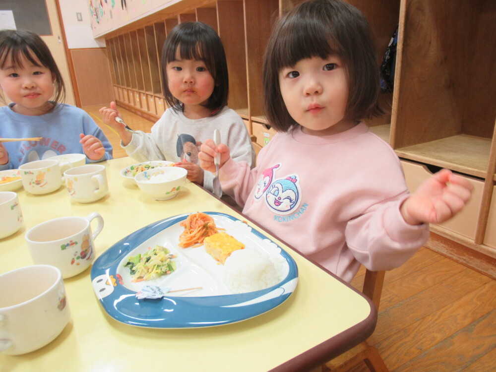 給食の様子