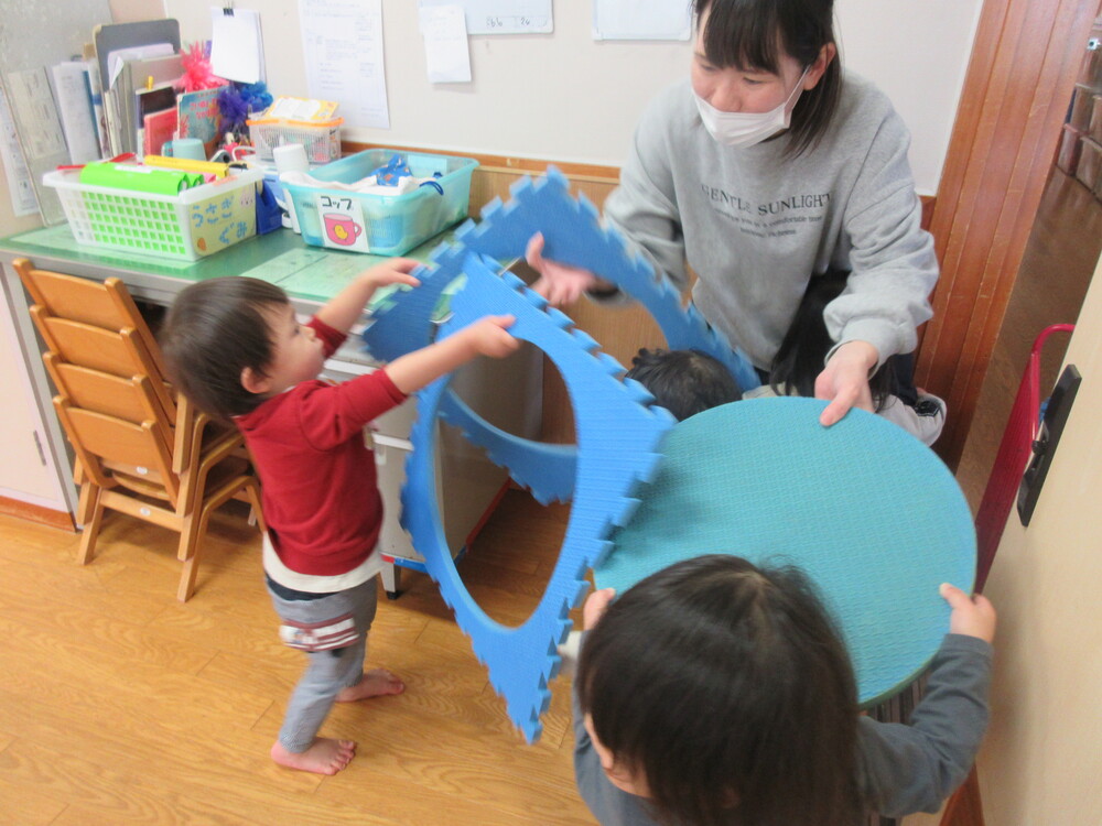 プラポイントで遊んでいる様子 (5)