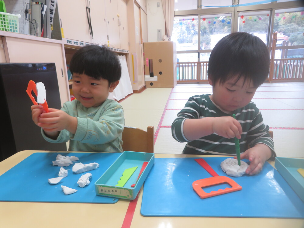 粘土遊び (1)