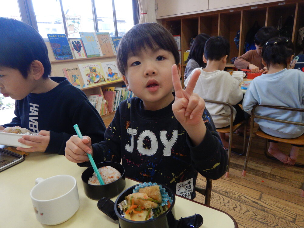 お弁当ごっこ (5)
