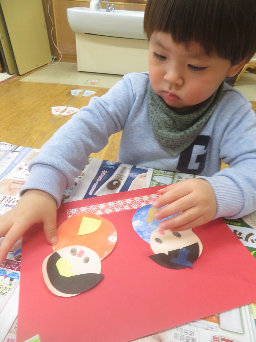 ひな人形制作 (3)