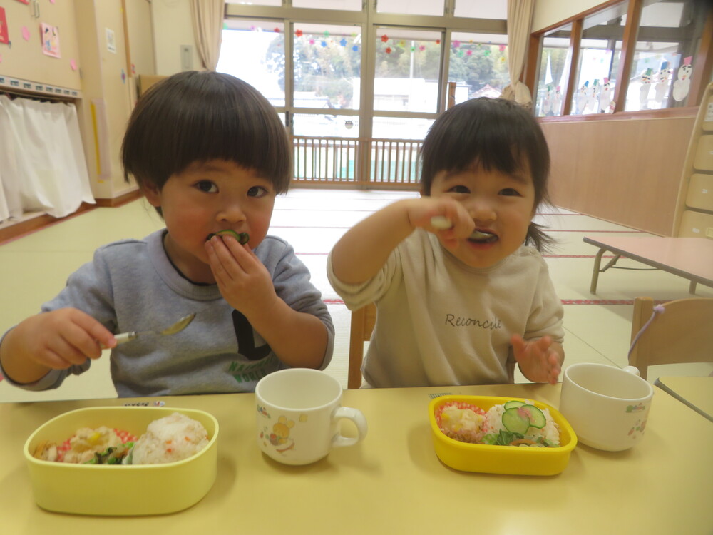 お弁当ごっこ (6)