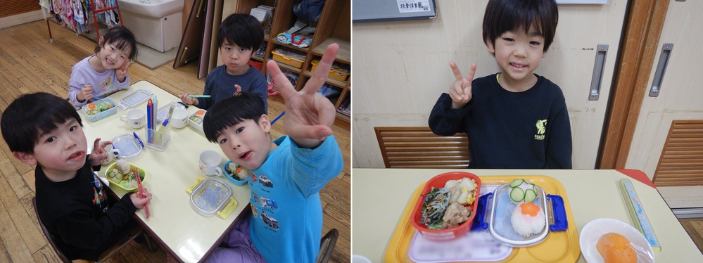 給食の様子 (2)