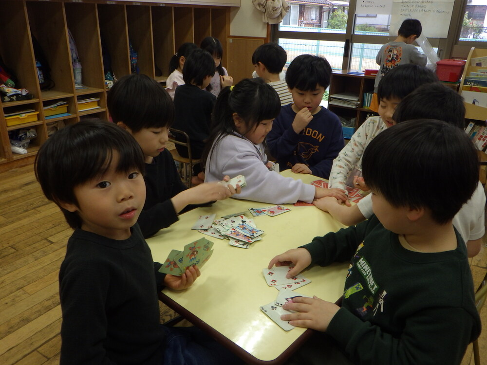 室内遊びの様子