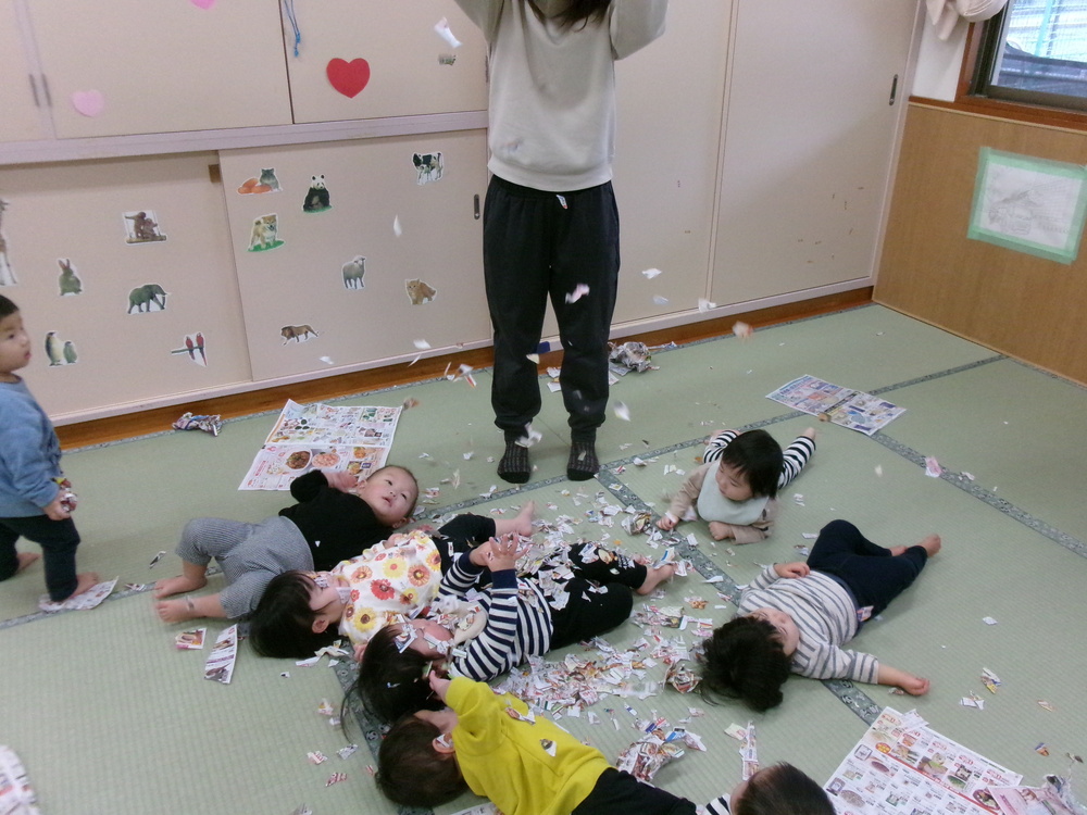 広告遊びの様子３